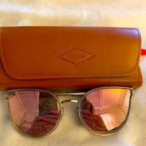 Fossil Sunglasses with Case
